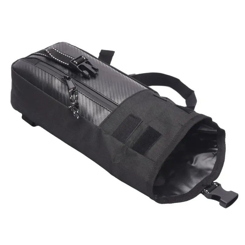 Motorcycle waterproof leg bag lifestyle shot