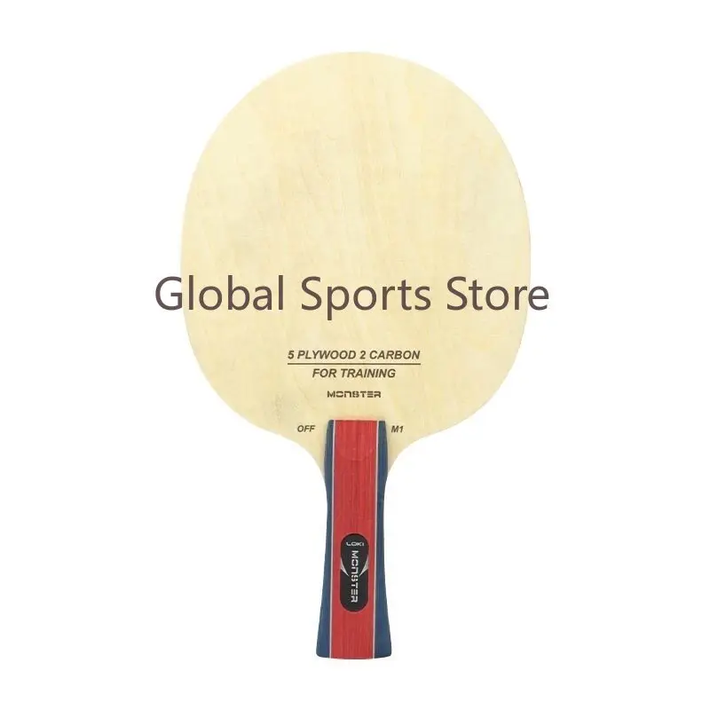 LOKI M1 Table Tennis Blade Beginners  5-Ply Wood + 2 Carbon OFF+ Ping Pong Paddle Nano Carbon for Beginner Children Training image 5