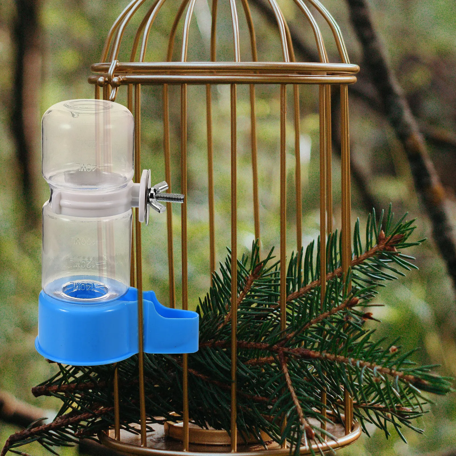 

Bird Cage Water Feeder Parrot Bird Water Feeder Automatic Bird Water Bowl Waterer Water Drinker For Pigeon Thrush Drinking
