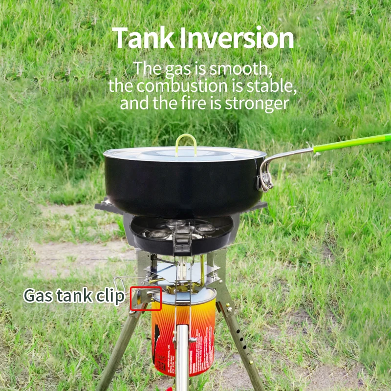 

2027 New BRS BRS-69A Rampage Outdoor Camping High Power Stand Stove High Altitude Windproof Portable Gas Stove