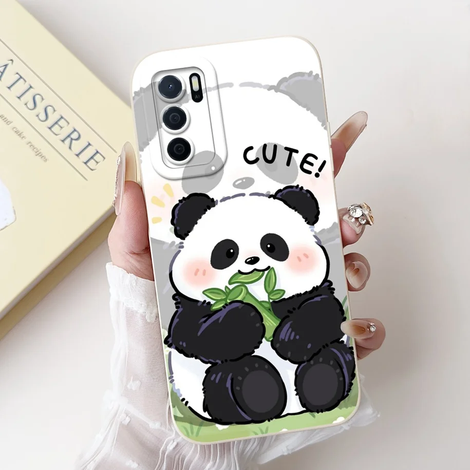 For OPPO A16 Case CPH2269 Shockproof Cover Popular Flower Matte Coque For OPPO A16S A54S CPH2271 CPH2273 Phone Cover A 16 S Capa