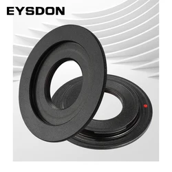 EYSDON Lens Mount Adapter C to Nikon Converter Compatible with C-Mount CCTV/Cine Lenses on Nikon F-Mount Cameras