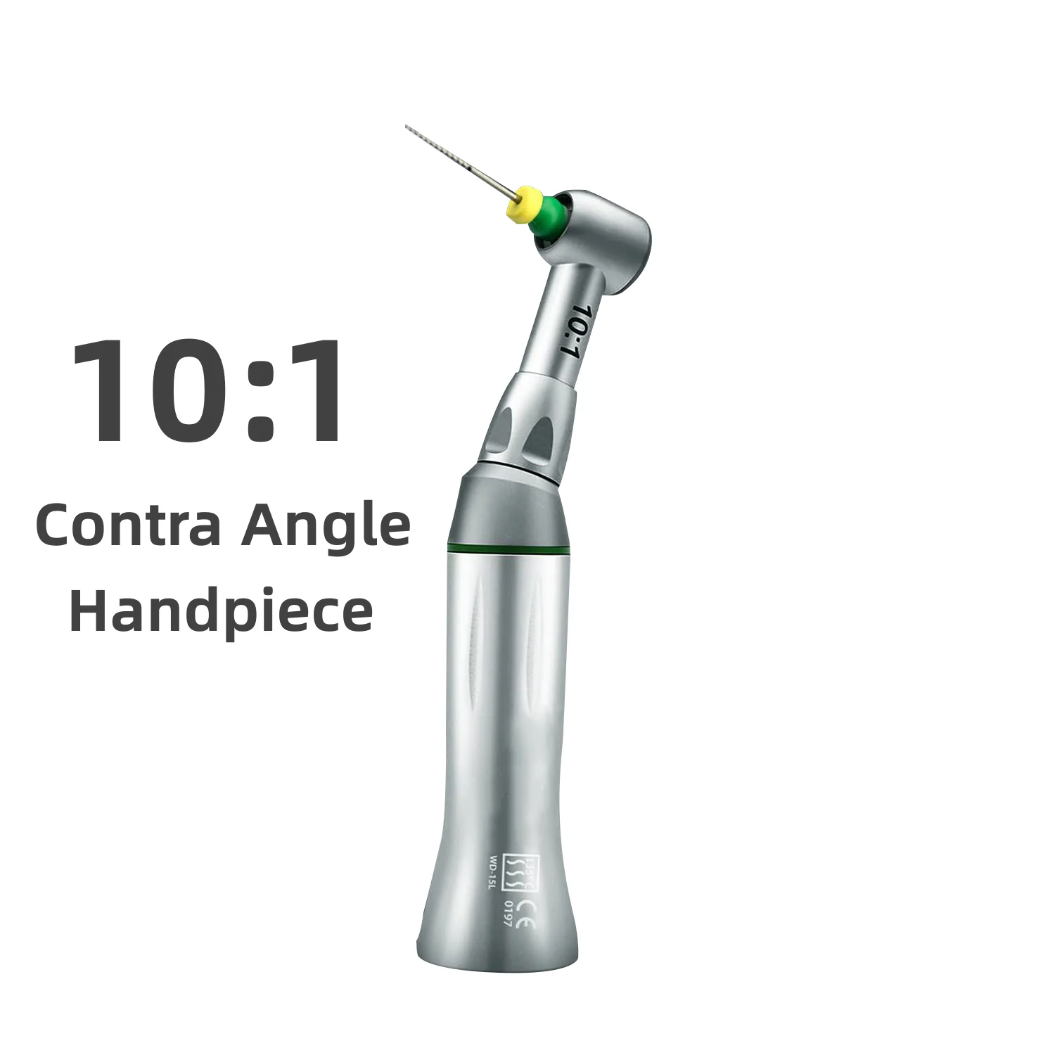 

Dental 10:1 Reduction Contra Angle Handpiece 60°Twist Reciprocating Hand Files Head For Endodontic Dental Oral Equipment