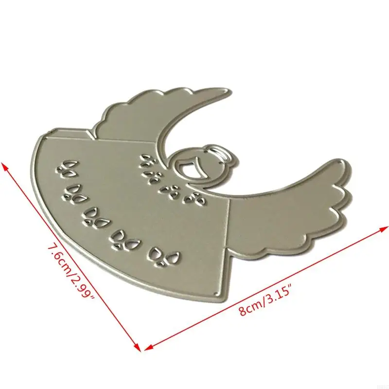 H9EC Christmas Angel Cutting Dies Dies Greeting Party Party Invitation Card ทำการ์ด