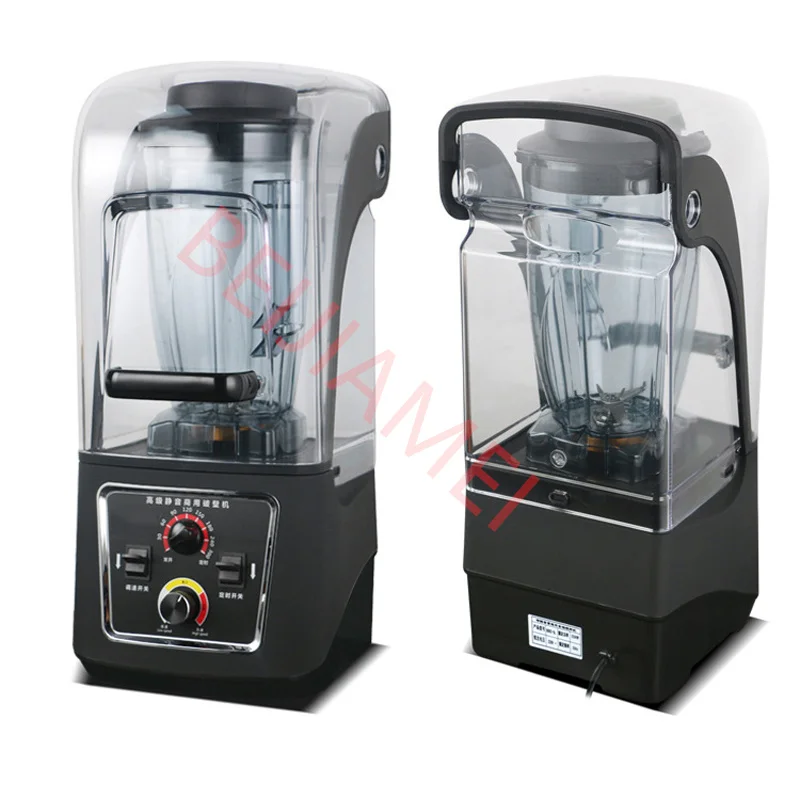 ماكينة كسر الجدار من BEIJIAMEI أداة حليب فول الصويا التجارية غطاء حزام عزل الصوت ماكينة عصير كسر الثلج الرملي