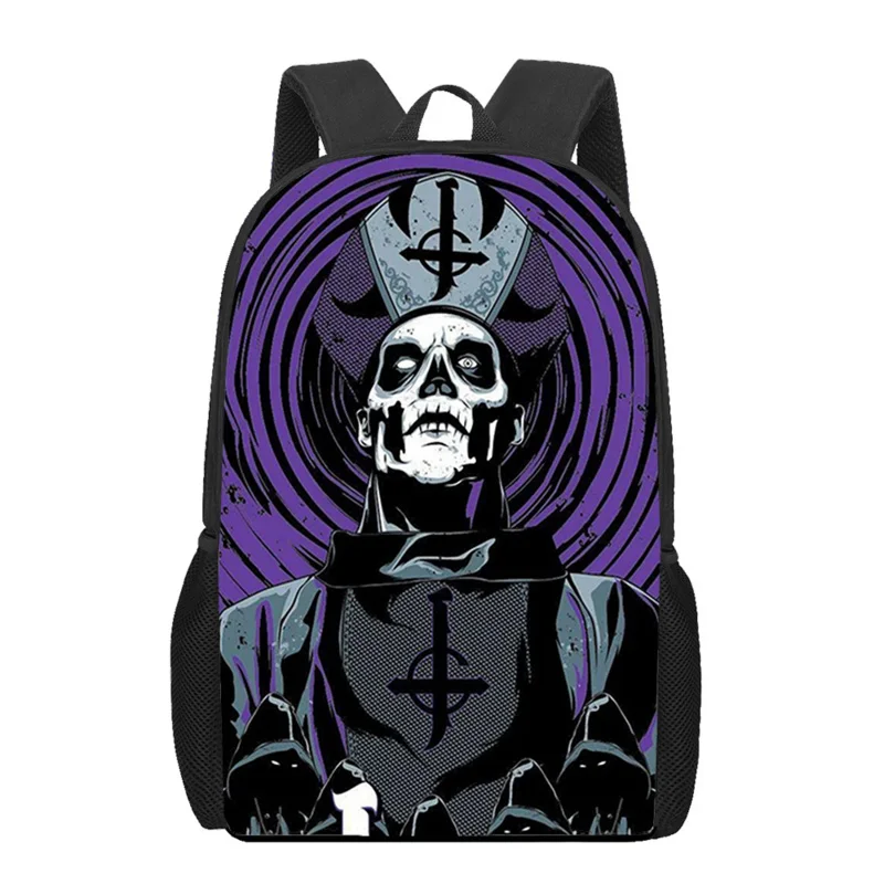 

Ghost Band Teenage School Bags 3D Print Children Book Bags Girls Boys Schoolbag Student Laptop Backpack Casual Travel Bagpack