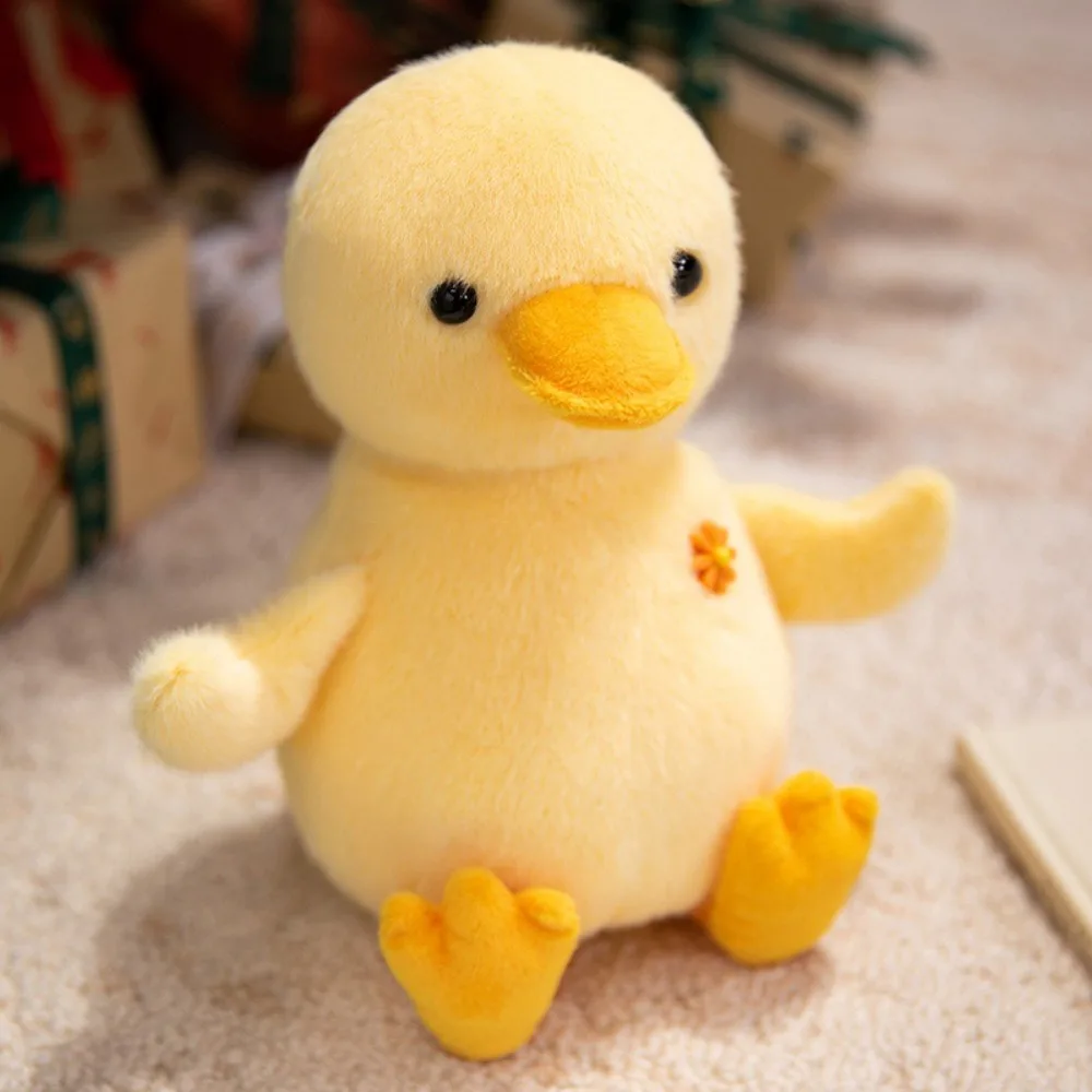 

Simulation Yellow Chick Plush Toys Fluffy Collection Hug Animal Stuffed Doll Soft Comfortable Frog Plush Stuffed Toy Kids Gifts
