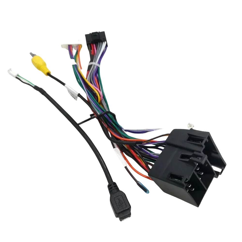 

Автомобильный радиоприемник 2 Din Canbus Box декодер для JAC Refine S2 2015-2018/S3 2014-2016, радио 16-контактный жгут проводов, разъем питания, кабель Android