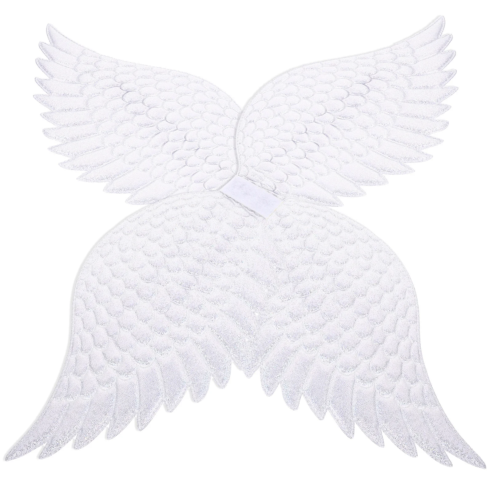 2pcs Angel Prop Large Fairy For Cosplay Halloween Stage Performance Backside Wing Fabric Costume Party Accessory Dress Up Prop - Image 5