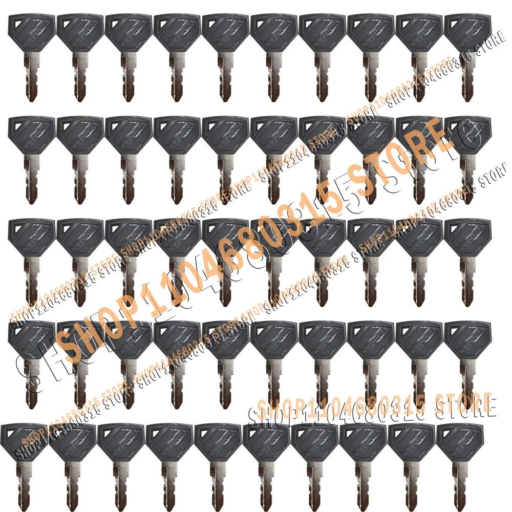 

50pcs Excavator Heavy Equipment 194155-52160 Ignition Key for YM Tractor