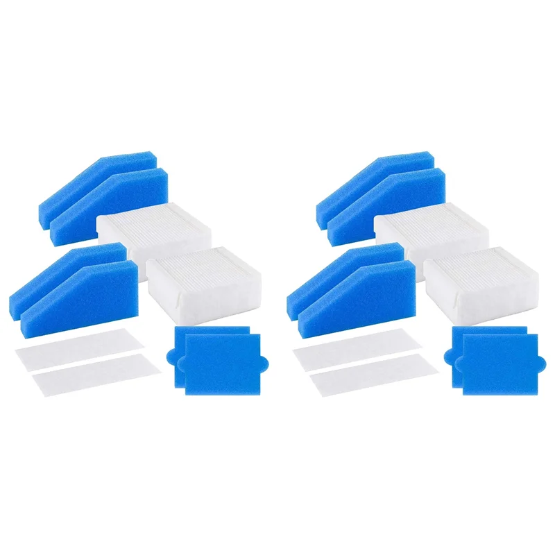 A98I-4 Set 787241 Cleaning Filter Replacement For Vacuum Cleaners Thomas Aqua + Multi Clean X8 Parquet, Aqua + Pet & Family