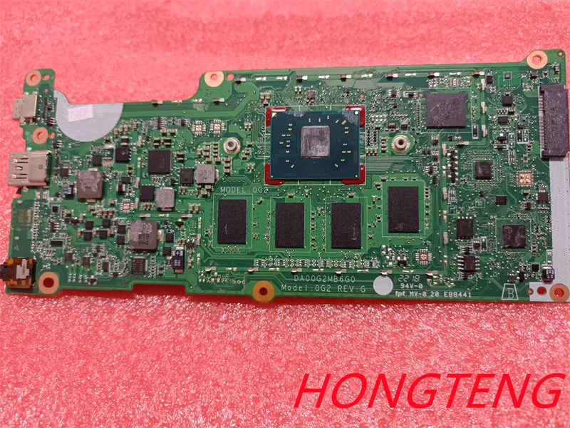 For HP Chromebook x360 11-AE G1 Motherboard N3350 CPU DA00G2MB6G0 927655-001