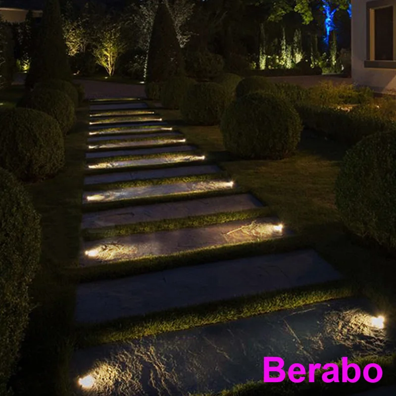 3W 6W 10W LED Garten Licht IP67 AC110V 220V DC12V Strahler Outdoor Einbau Unterirdischen Lampe boden Landschaft Beleuchtung – Detail 24
