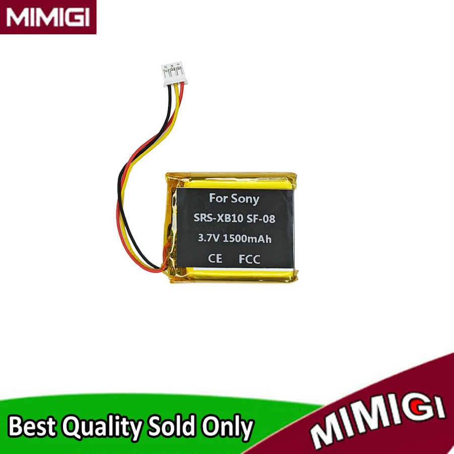 Batterie SF-08 1500mAh pour haut-parleur Bluetooth Sony SRS-XB10 SRS-XB12