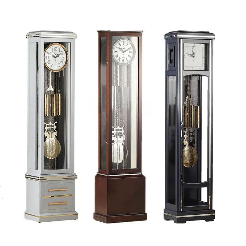 Grandfather Clock High-End Standing  Classical Pendulum Clock Movement Mechanical Clock