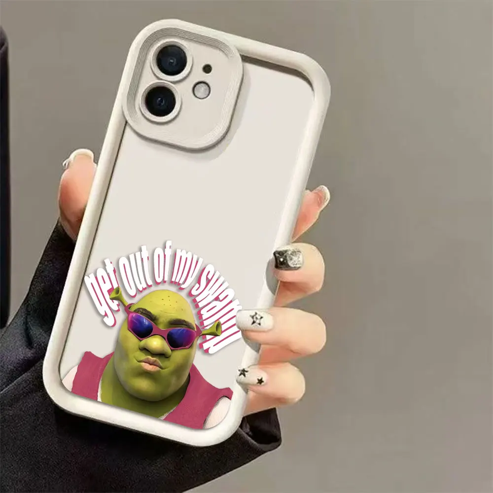 Divertente Film S-Shrek Cassa Del Telefono Per MOTO G9 G22 G24 G30 G32 G34 G52 G53 G54 G60 G75 G84 G85 E22 E32 E40 EDGE 40 50 60E TPU Caso