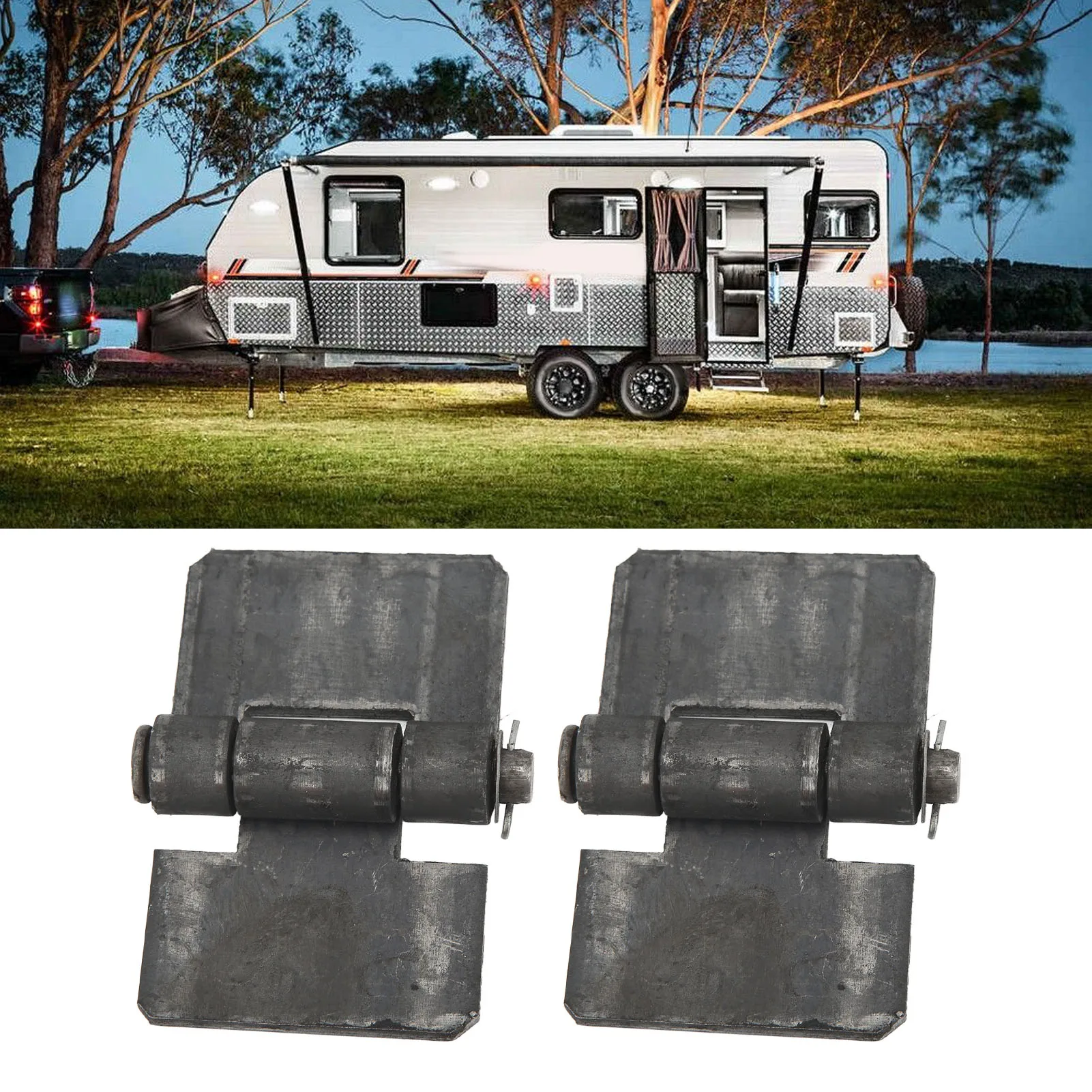 

Дверная стыковая петля 106 X 75 X 5 мм Дверной подшипник Сварные стыковые петли для прицепа Сварная петля для прицепа Петли для сварки дверей прицепа