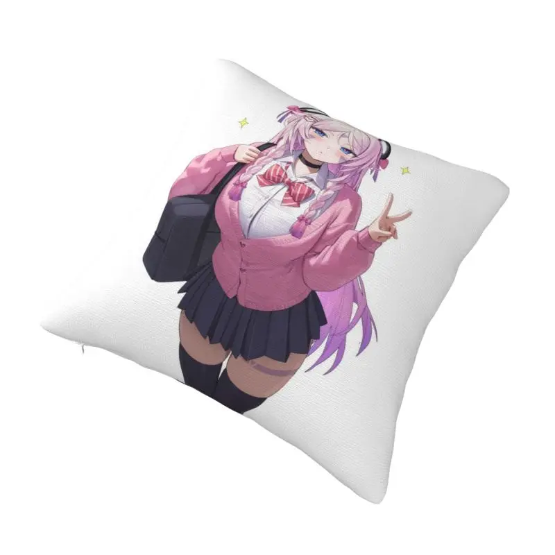 Custom Fashion Genshin Impact Anime GameCushion Cover 45x45cm Soft Anime Game Pillow for Sofa Car Square Pillowcase