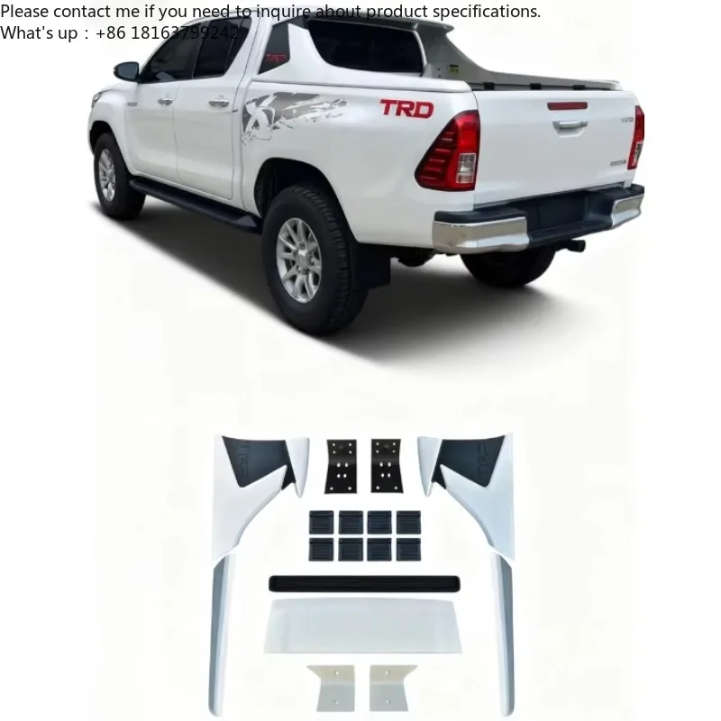 

Premium White Roll Bar for Toyota Hilux Heavy Du ty Protection for Off - Road Adventures Enhance Off-Road Safety & Style