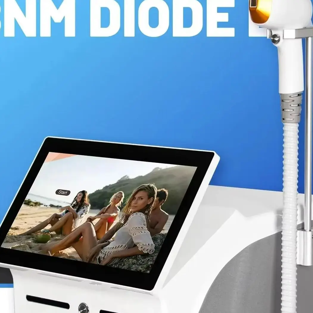 

Diode Laser Hair Removal Machine Professional Laser for Men and Women Ice Pitanium 755nm 808nm 940nm 1064nm Laser Hair Removal