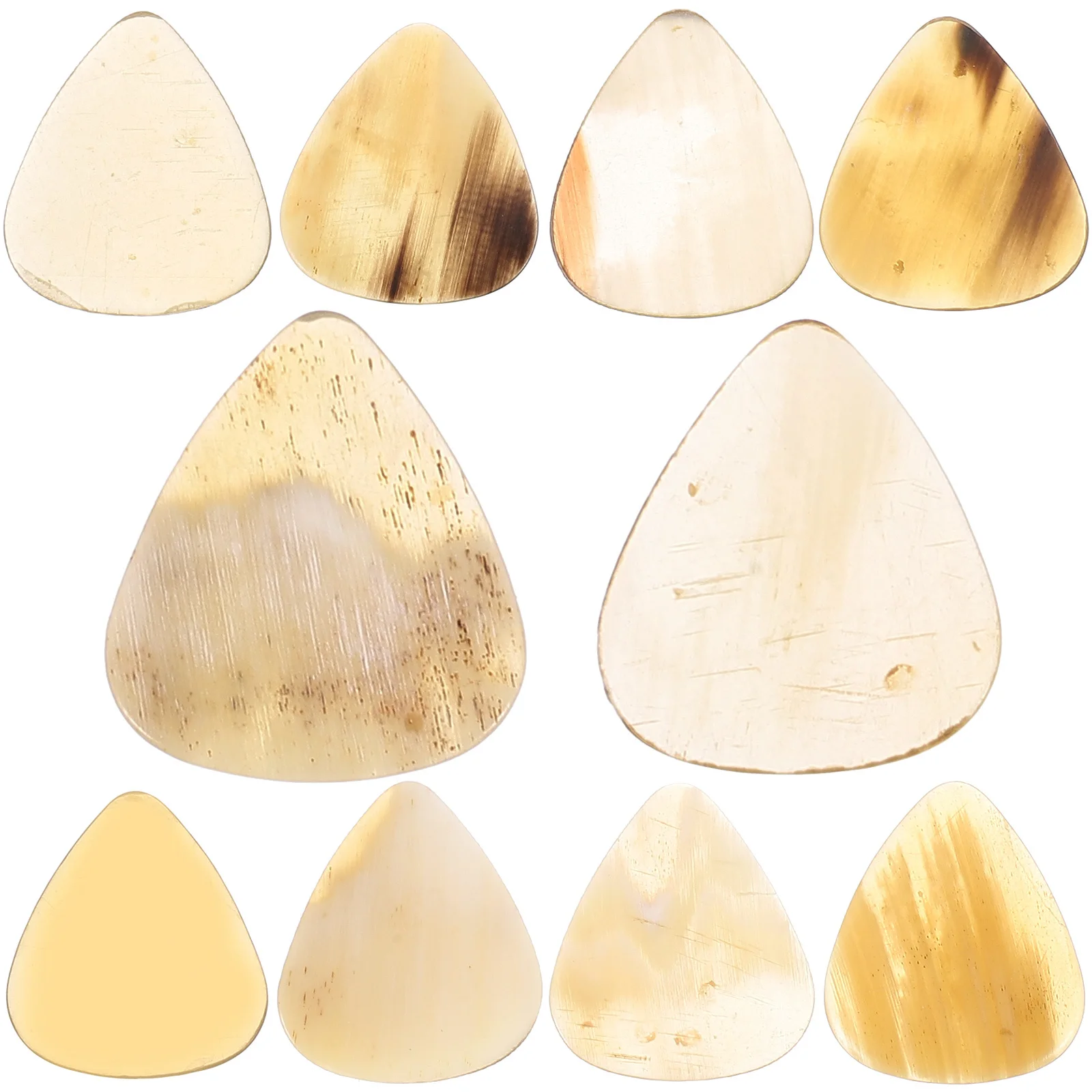 10 قطعة يختار الغيتار رقيقة المحمولة دائم الراحة قبضة أنماط الإبداعية الكهربائية الصوتية القيثارة اكسسوارات عدة