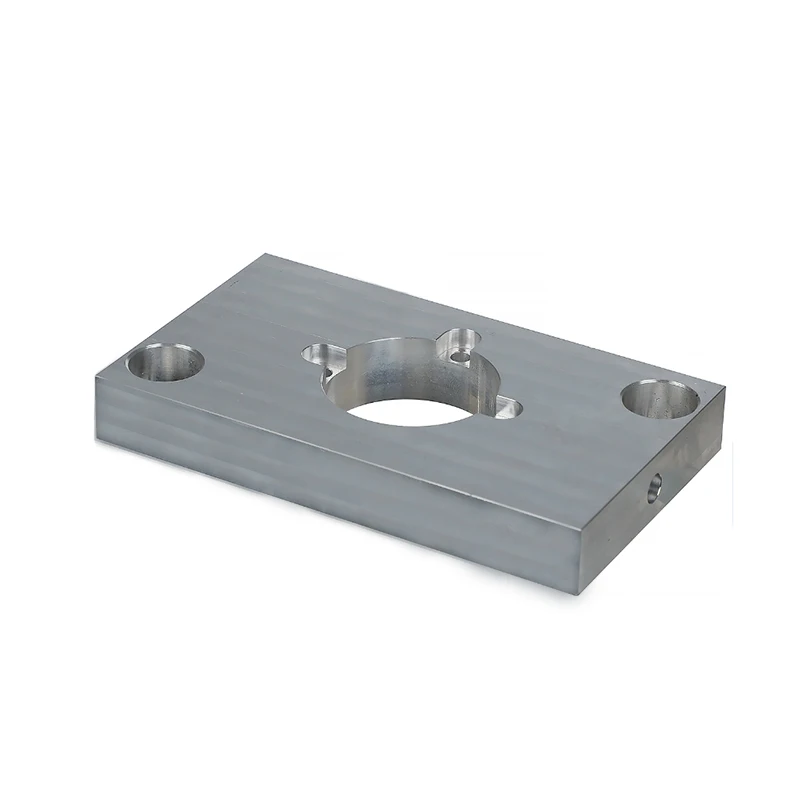 

Custom Aluminum Block Center CNC Machining Service