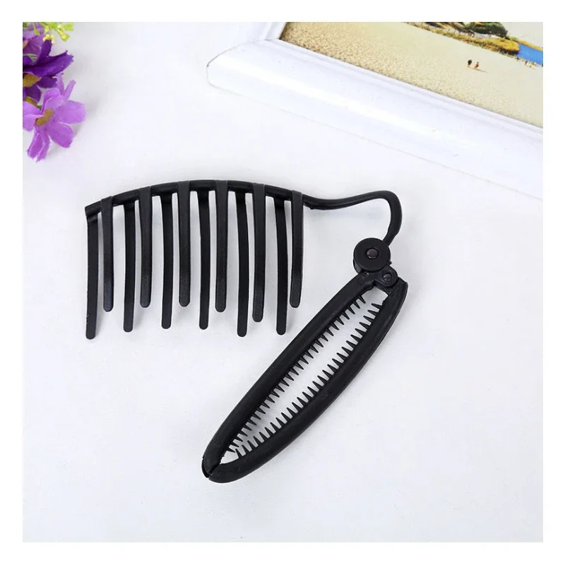 Ferramenta de estilo grampos de cabelo torção requintado penteado fixação plástico moda titular trança para mulheres diy acessórios para o cabelo