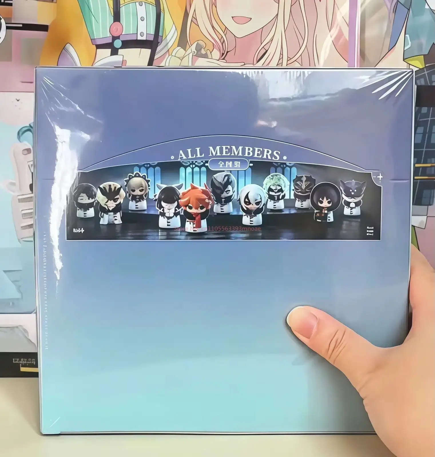 Mihoyo Genshin Impact Fatui Harbinger Q Version Serie Blind Box Desktop Mini Puppe Modell Spielzeug Trend Dekoration Überraschung Geschenke – Detail 24