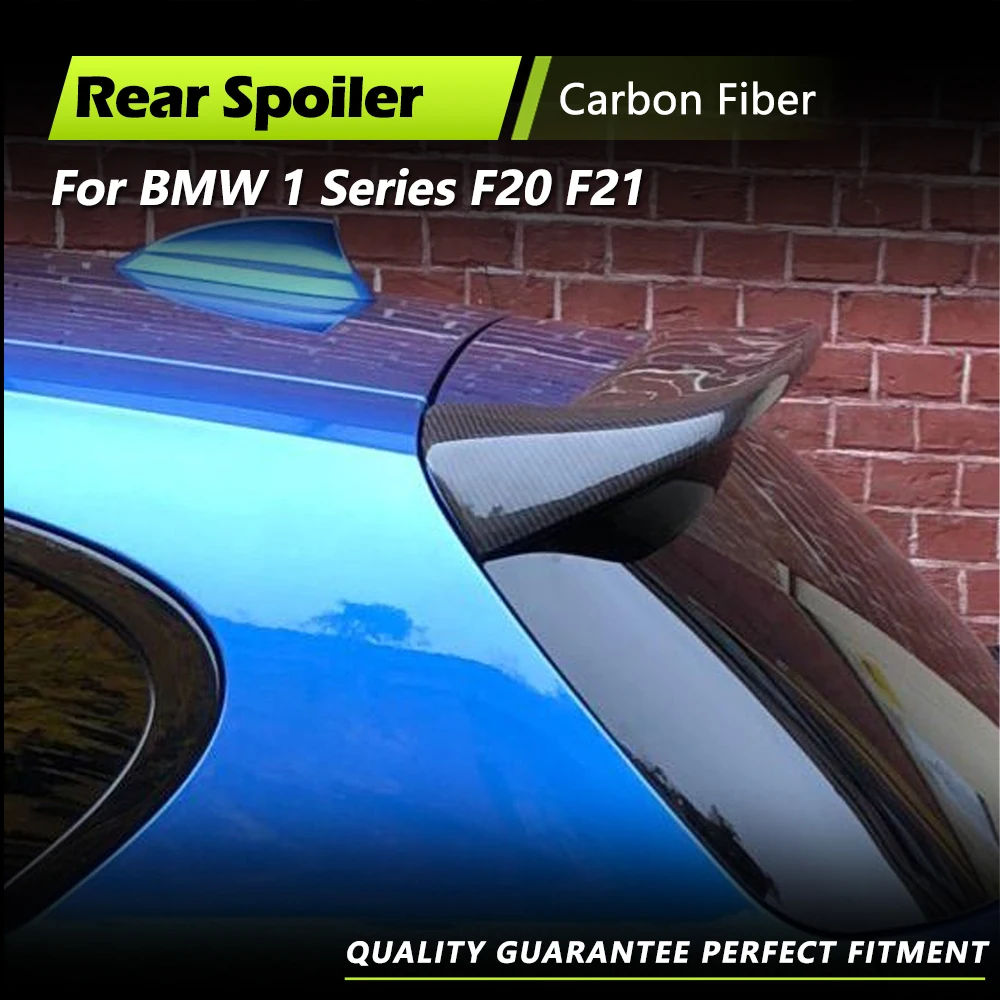 

Car Roof Rear Spoiler Lip Window Wing for BMW 1Series F20 F21 M135i M140i 2012-2018 Carbon Fiber / FRP Car Rear Trunk Boot Wing