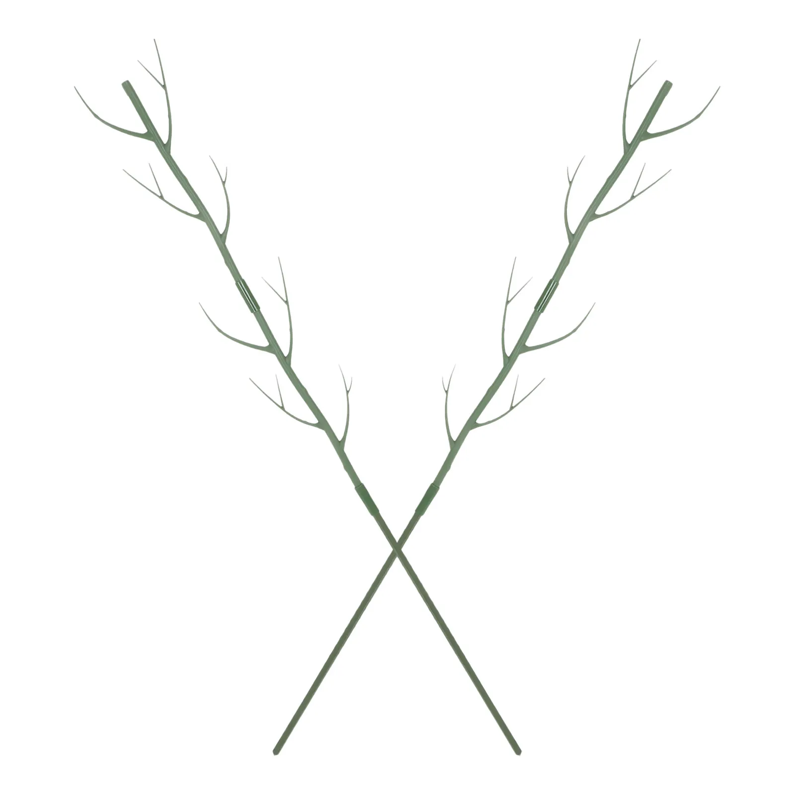 2Pcs Plant Climbing Trellis Branch Shape Garden Support Stakes for Indoor Outdoor Plants Flower Climber Frame Decorative Plant