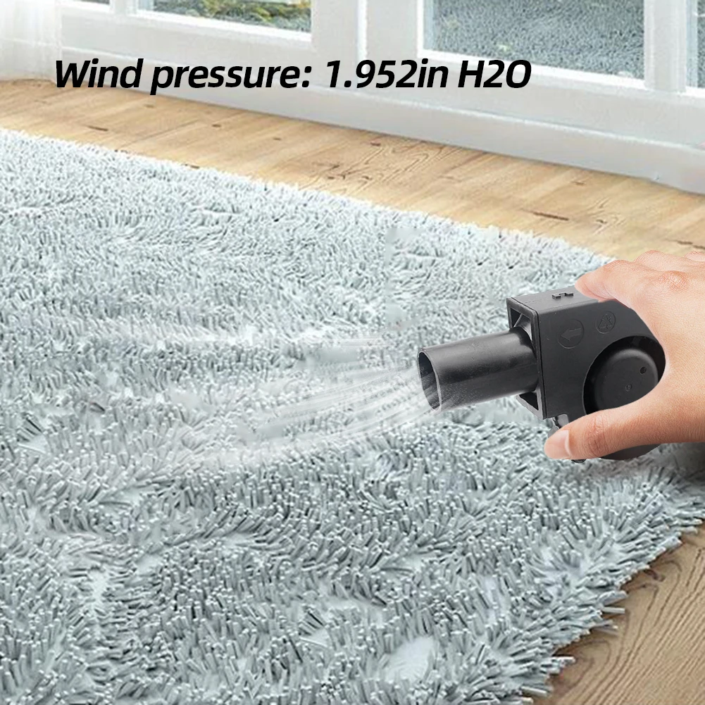 

DC12V BBQ Fans 6000RPM 15W Charcoal Chimney Starter with Variable Speed Controller&Outlet Blower Fan for Picnic Cooking Barbecue