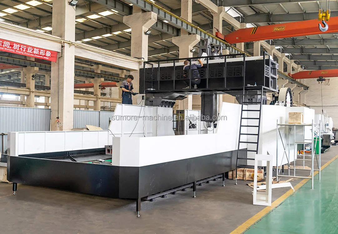 China Type Cnc Milg Center Fanus/Siemens Control Heavy Gantry 5 Axis CNC Hining Centre