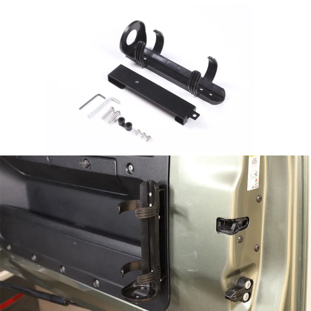 

Car Tailgate Bracket Fire Extinguisher Multifunctional Fixing Bracket For Land Rover Defender 90 110 2020-2023 Car Accessories