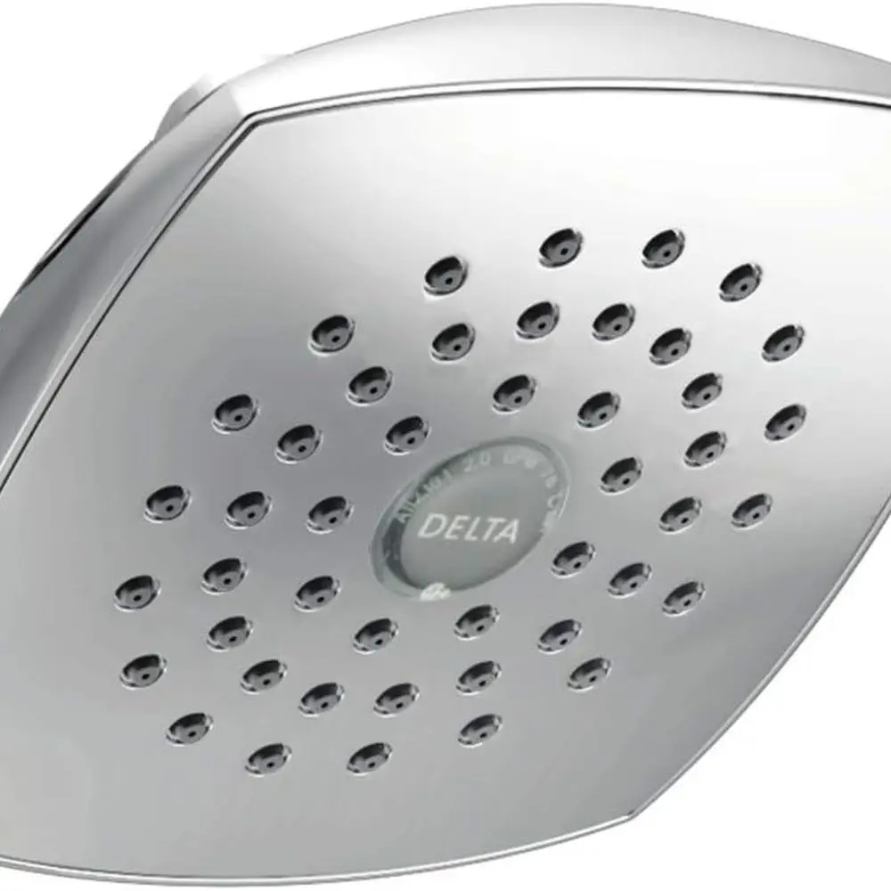

Chrome Touch-Clean Single-Spray Shower Head, RP64859 Model