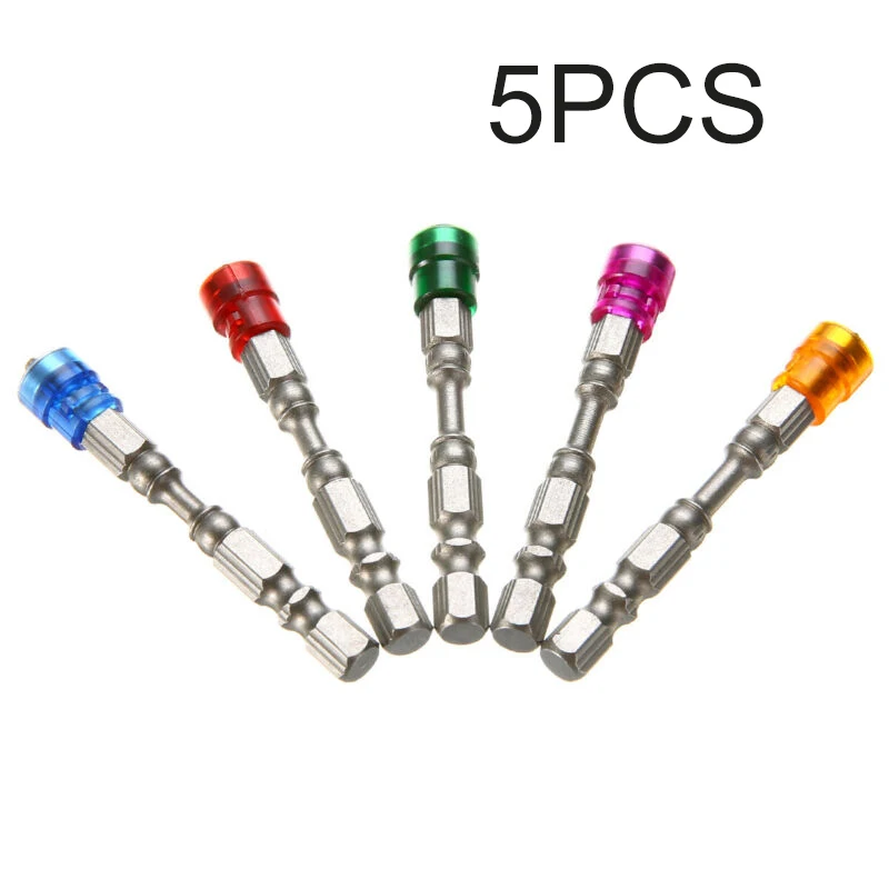 

5pcs Magnetic Screwdriver Alloy Steel Single Head Cross Bit Tool For Use With Any Electric Drill Cordless Drill Hand Tool Parts