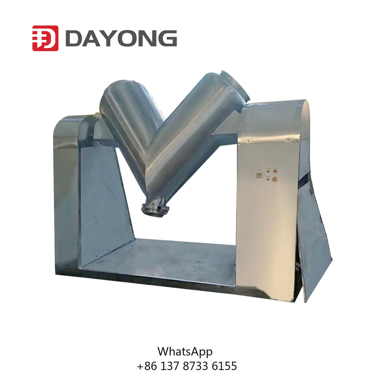 

V Type Blender For Iron Powder 10L V Shape Mixer Industrial Blending Mixing Machine