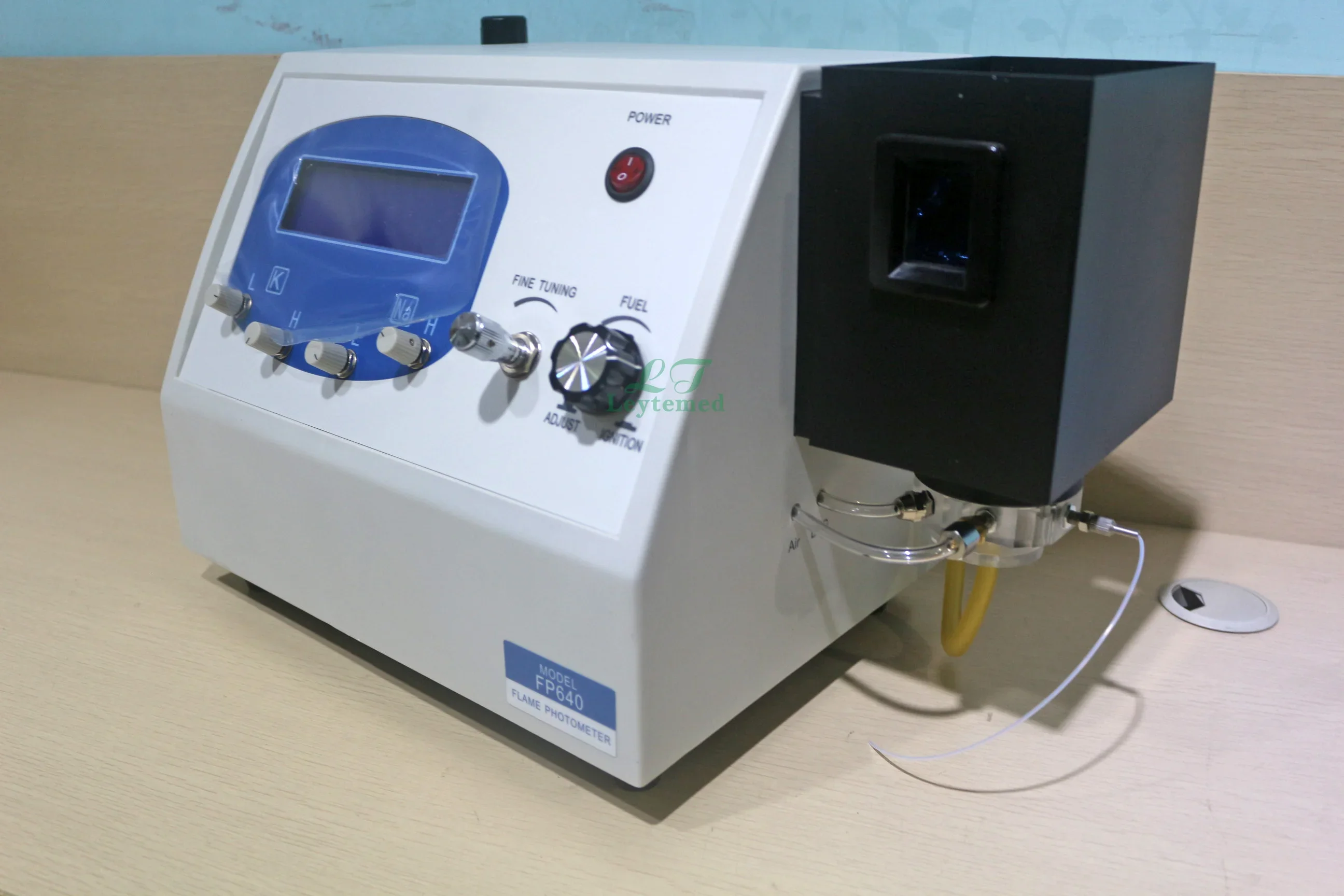 Fotómetro de llama digital LTCS04 K, Na, Ca Espectrómetro