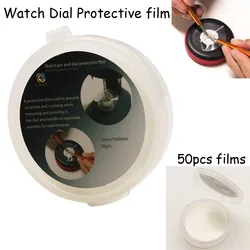 Set of 50PCS Watch Dial Protecive film Watch Pointer Remove protect Pad Repair Protection Tool Films