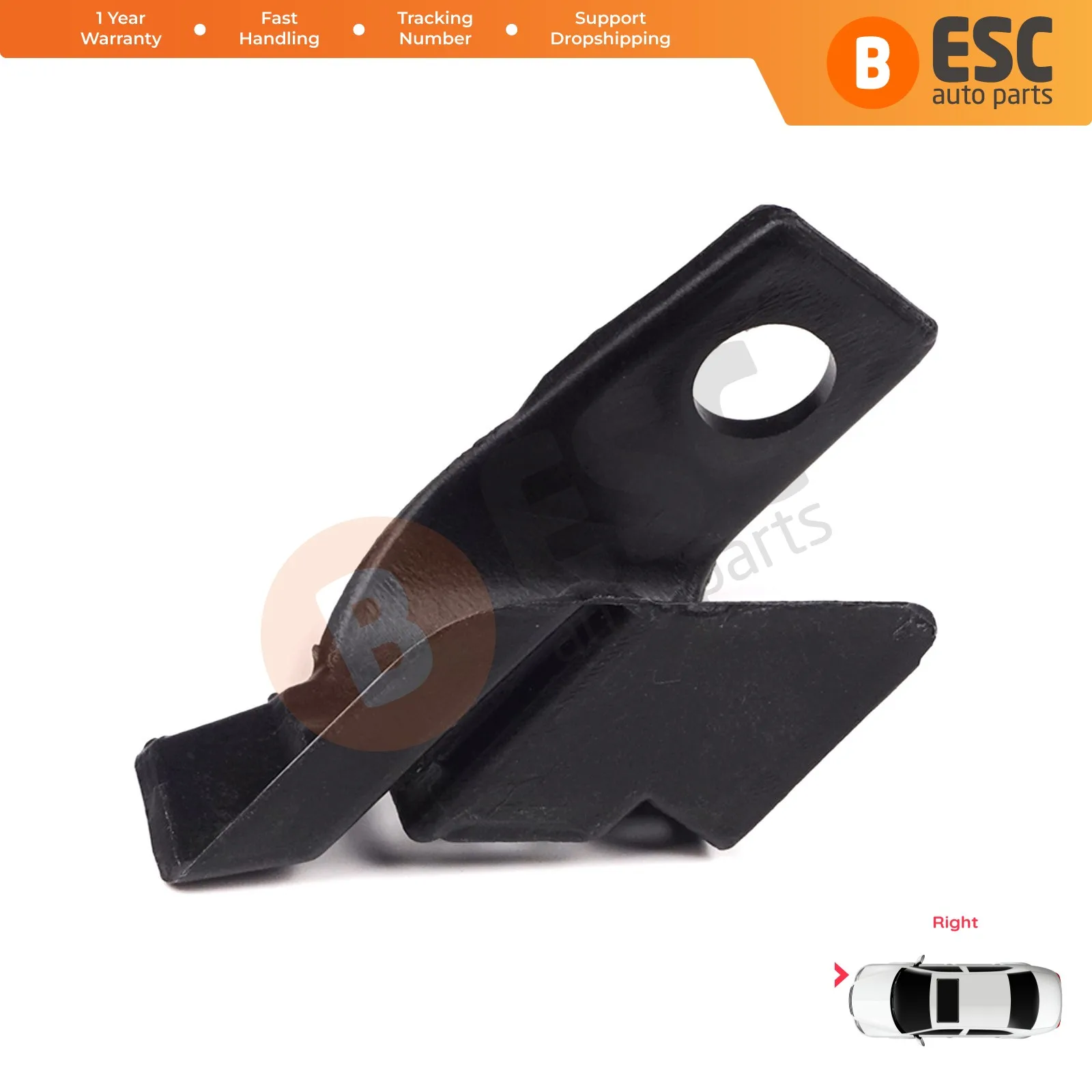 EHL19 Headlight Housing Repair Mount Holder Bracket Tab Clips Kit Right for Seat Leon MK2 1P Toledo MK3 5P Altea 5P 5P1941005