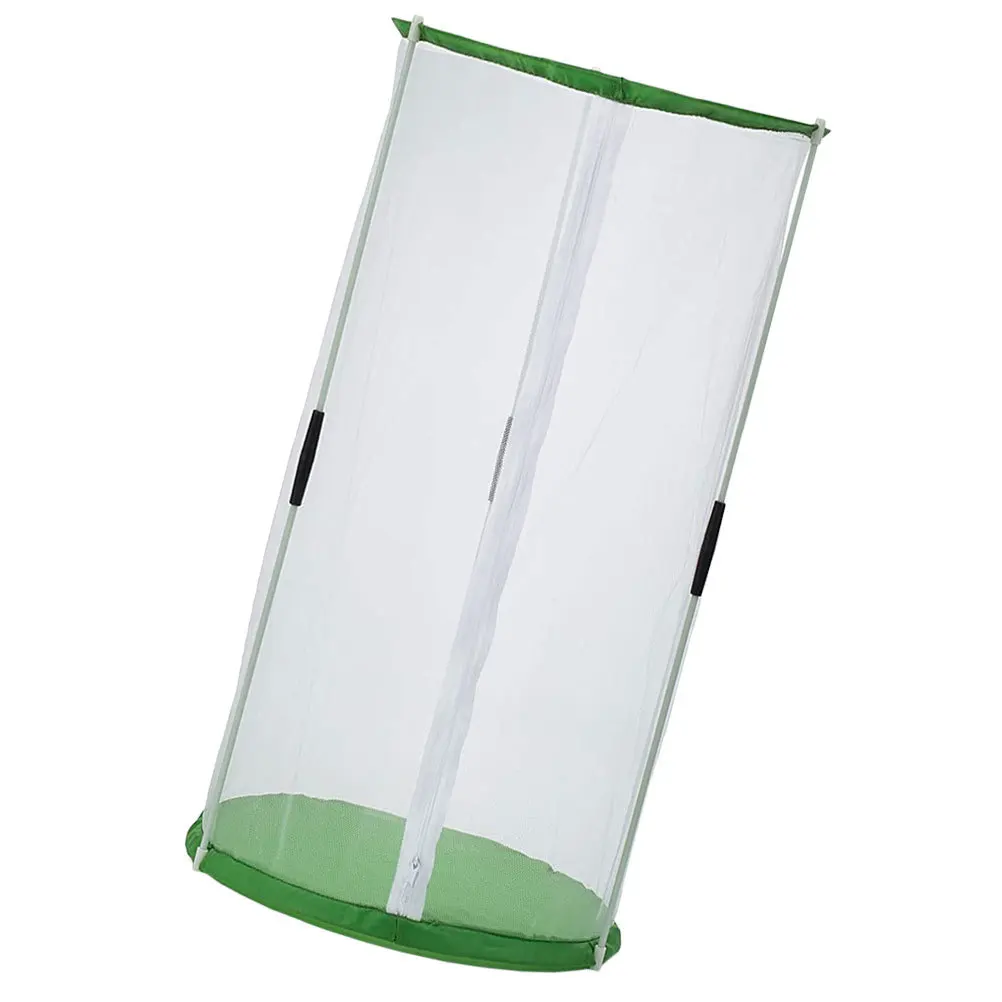 

Butterflies Habitat Cage Premium Mesh Portable Zipper Observation Cage for Outdoor Breeding and Butterfly Watching