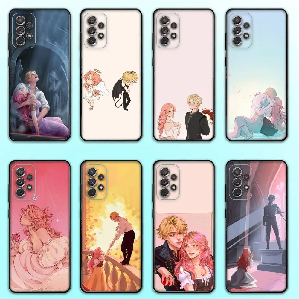 

Once U-Upon a Broken Heart Phone Case For Samsung S 25,24,23,22,30,21,10,9,Ultra,Plus,Lite,FE,4,5 G Soft Black Case