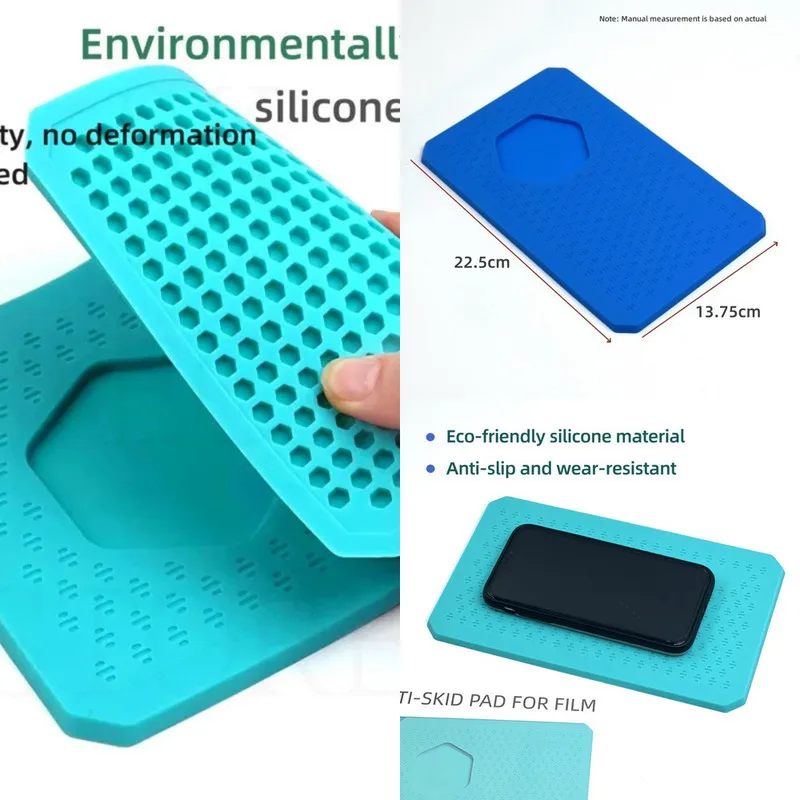 

TE-715 Mini LCD Anti-slip And Non-deformation Maintenance Pad Is Used As A Protective Tool For Mobile Phone Screen Film.