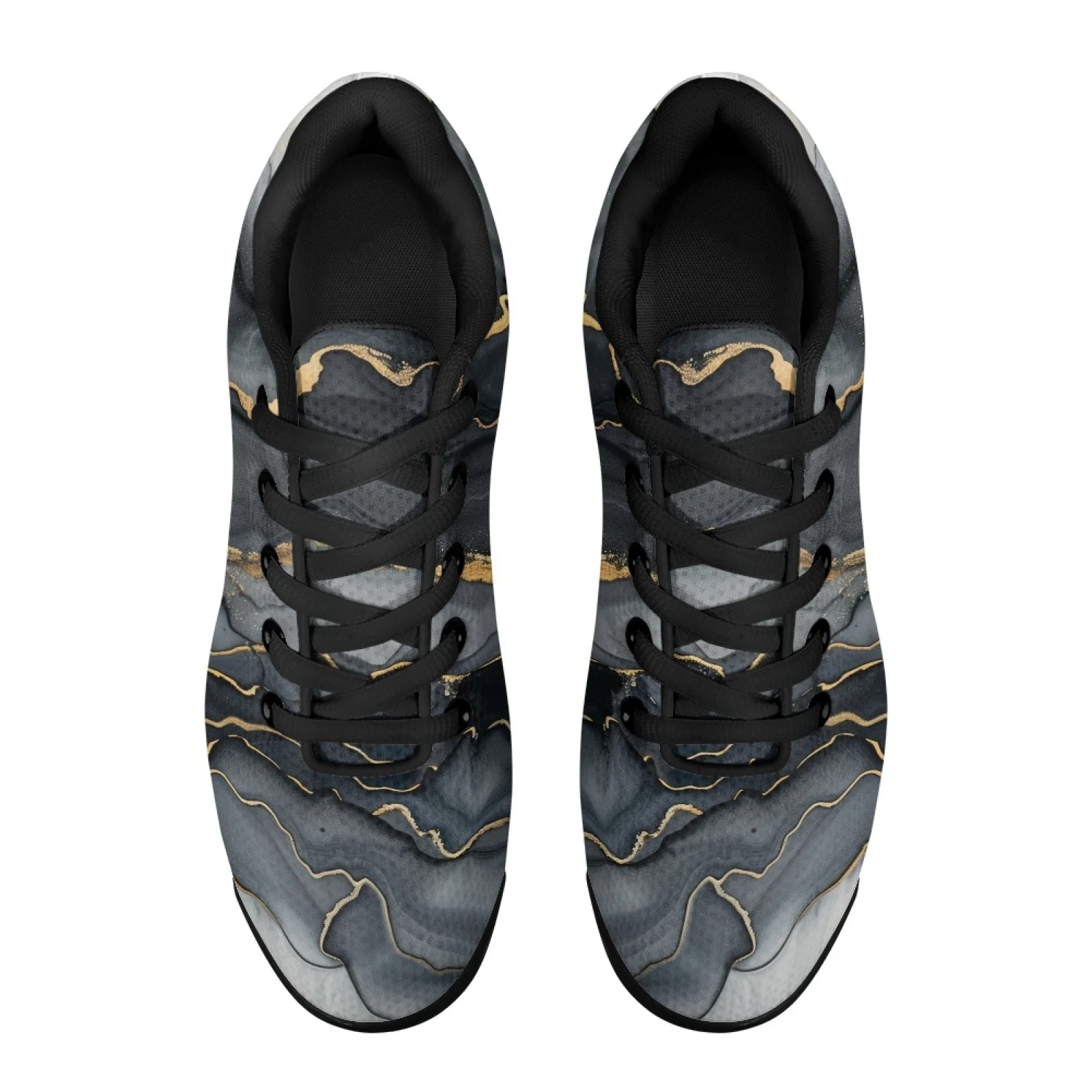 PENSTROLL ブラックゴールドマーブルエアクッションウ - Air Cushion Jogger Shoes Men のレビューと価格