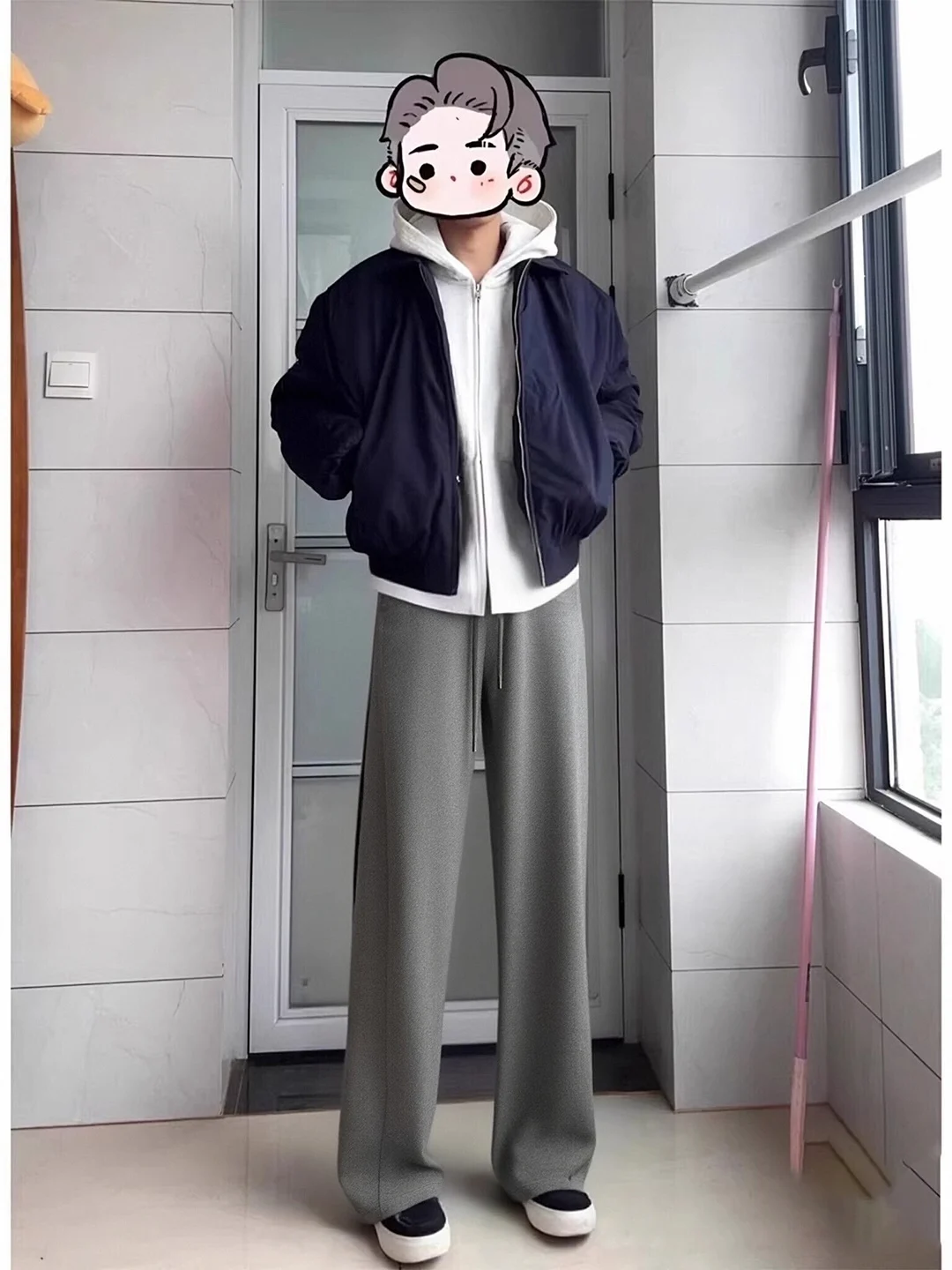 

Мужские осенне-зимние утепленные твидовые брюки Deep ey, повседневные, прямого кроя, с вырезами, Cleanfit, Slim Fit, прямые брюки-трусы