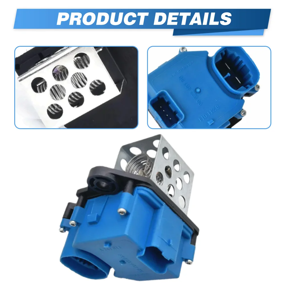 For Citroen C4 Peugeot 307 308 Partner 3008 5008  Radiator Fan Cooling Blower Motor Resistor 9662240180, 9673999980, 1308CX