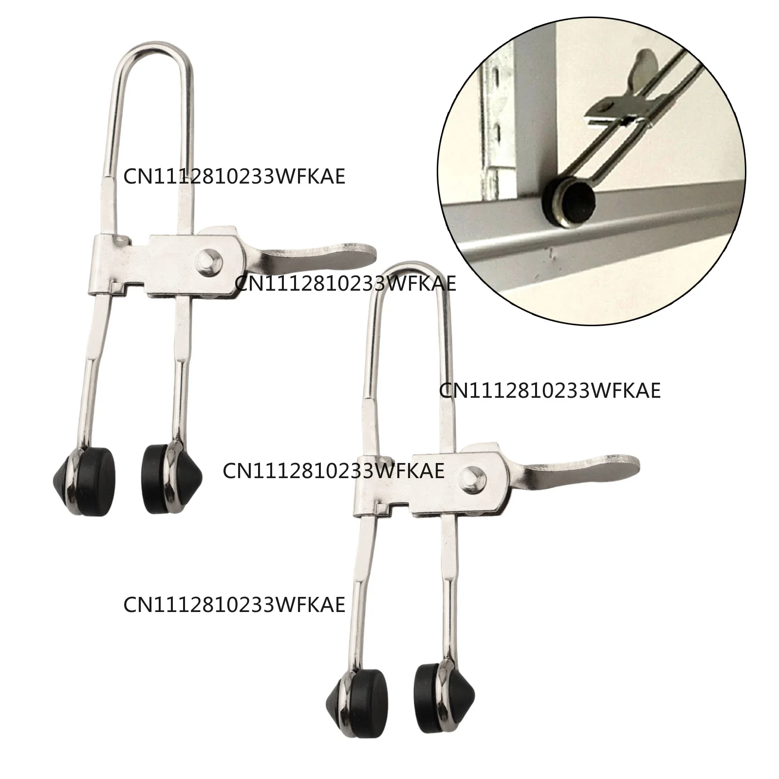 2Pcs Rubber Head Clamps Outdoor Lever Action Grid Clamps Ceiling Tile Mounting Clips Secure Grip Kit Hand Tools