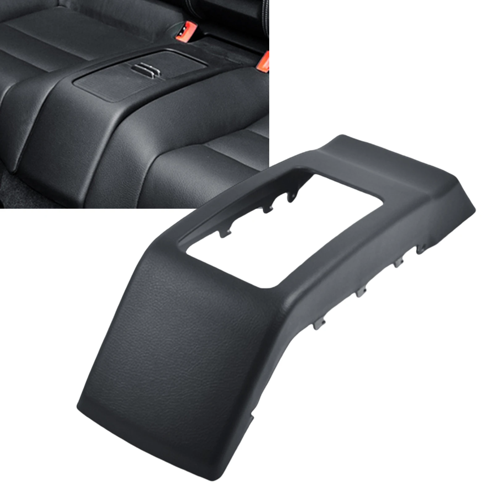 Car Armrest Box Storage Panel Trim Cover For Mercedes Benz E Class W207 E400 E550 Convertible 2010-2016