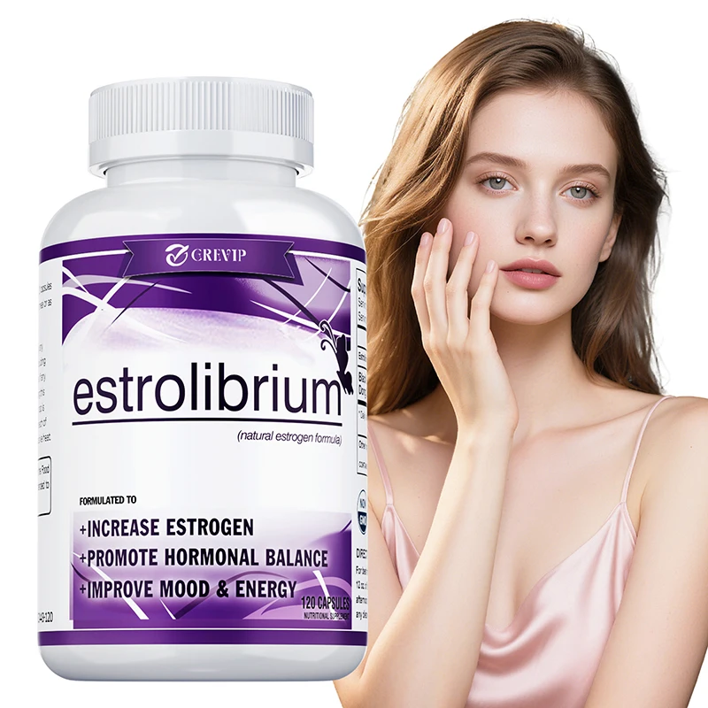 Estrolibrium - Women Hormonal Balance, Relieve Anxiety Mood Swings Fatigue Reduce Hot Flashes