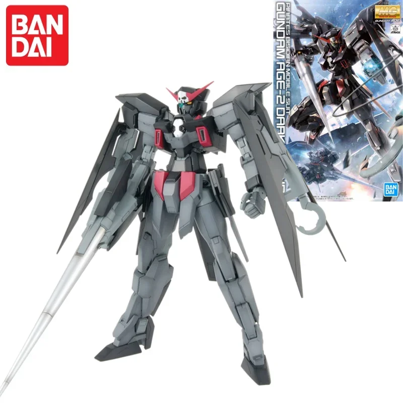 Bandai MG Age-2 Dark Hound Pirate Gundam 1/100 Maßstab Bausatz Modell Mecha Krieger Figur Garage Lernspielzeug