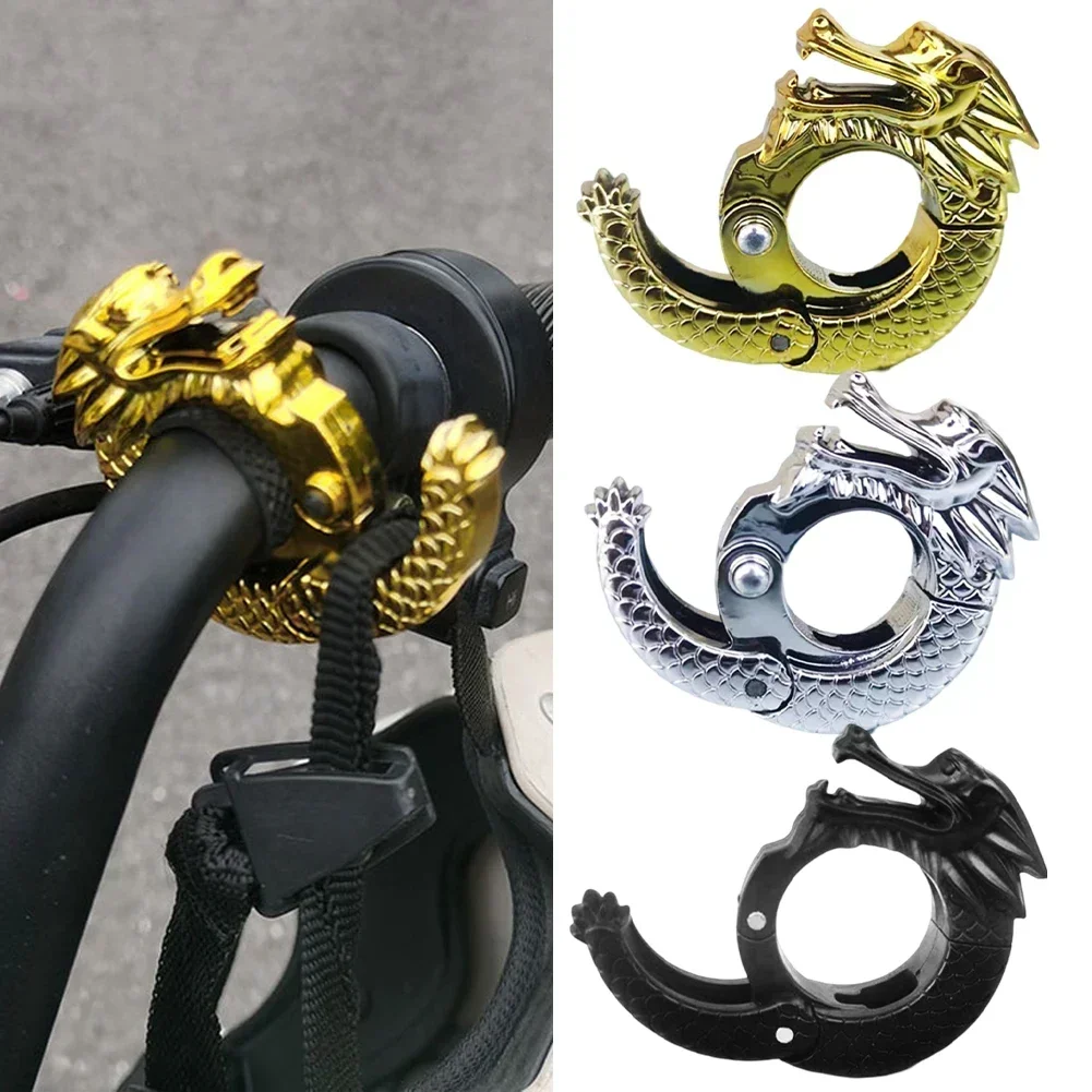 Dragon Shape Motorcycle Electric Bike Hand Bar Hook Holder Helmet Luggage Bag Hanger For Electric Motorcycle Bicycle Scooter